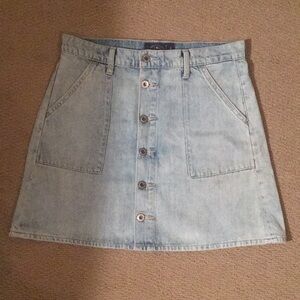 Lucky Brand Light Blue Denim Skirt